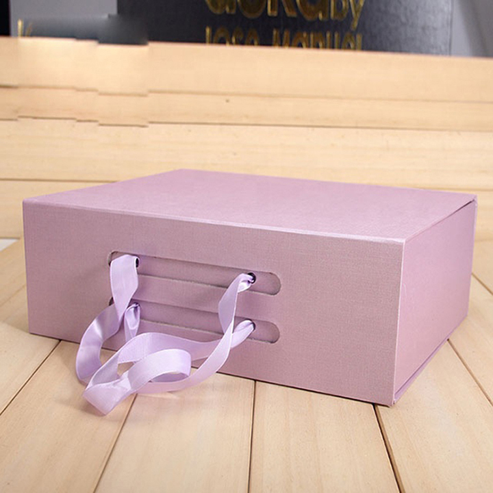 Custom Luxury Packing Folding Gift Box Magnetic Paper Box Packaging With Magnetic Flap Closure