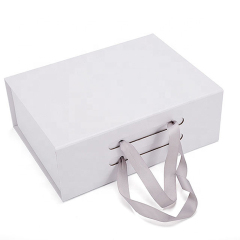 Custom Luxury Packing Folding Gift Box Magnetic Paper Box Packaging With Magnetic Flap Closure