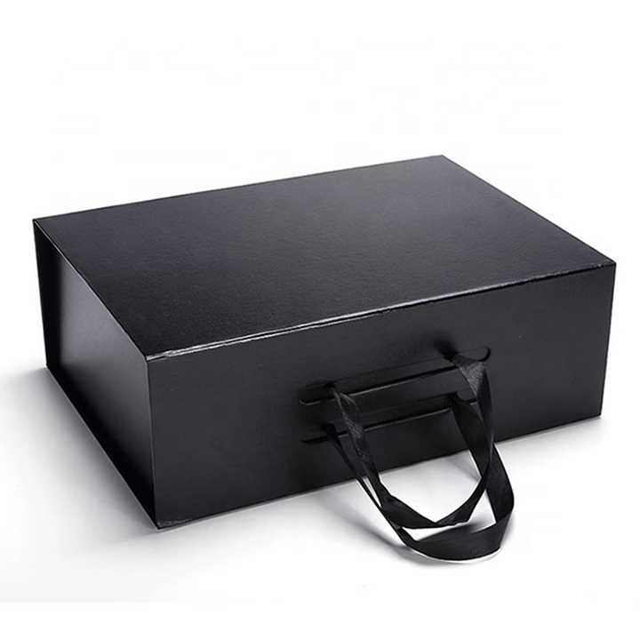 Custom Luxury Packing Folding Gift Box Magnetic Paper Box Packaging With Magnetic Flap Closure