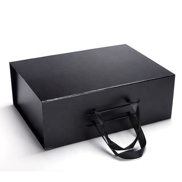 Custom Luxury Packing Folding Gift Box Magnetic Paper Box Packaging With Magnetic Flap Closure