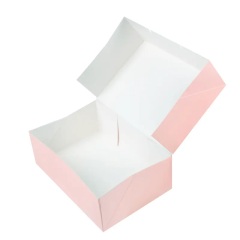 Custom Recyclable Shoes Paper Folding Box Pink Color Cartoon Gift Corrugated Box