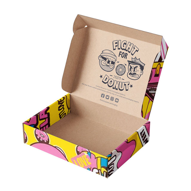 Wholesale Luxury Corrugated Carton Box Custom Printing Corrugated Box Packing