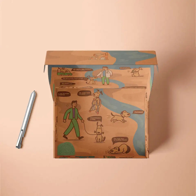 Custom Design Corrugated Box Custom Logo Corrugated Aircraft Box Express Mailer For Shoe Clothing Shipping