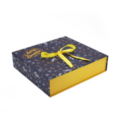 Luxurious DIY Custom Blind Box Surprise Mystery Gift Box Calendar Box With Ribbon