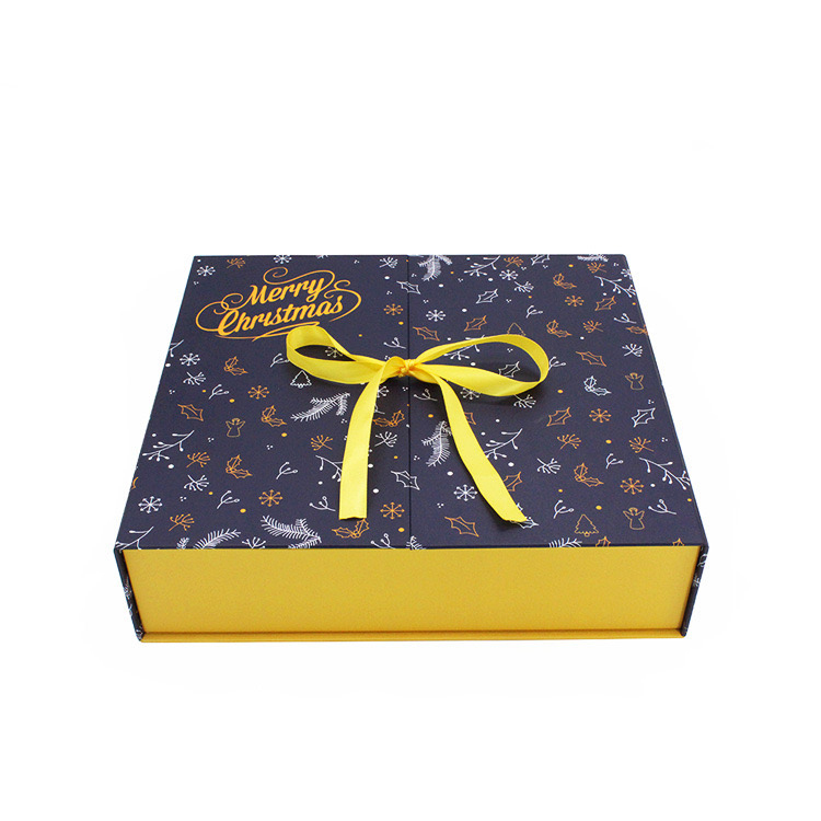 Luxurious DIY Custom Blind Box Surprise Mystery Gift Box Calendar Box With Ribbon