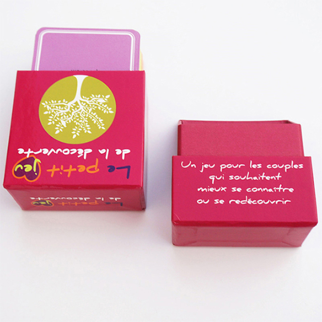 Customable Toy Cards Hot Selling Box Custom Logo Gift Box Packaging Box With Lid