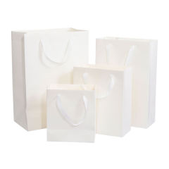 Colorful Cardboard Paper Bag Custom Printed Logo Gift Bag Shopping Luxury Clothing Paper Bag