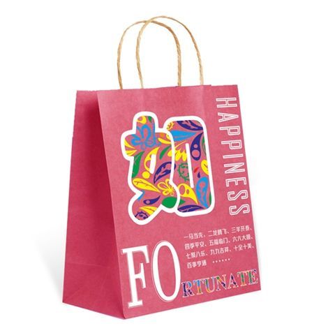 Customizable Design Packaging Bags Eco-friendly Gift Bags Colorful Shopping Paper Bags