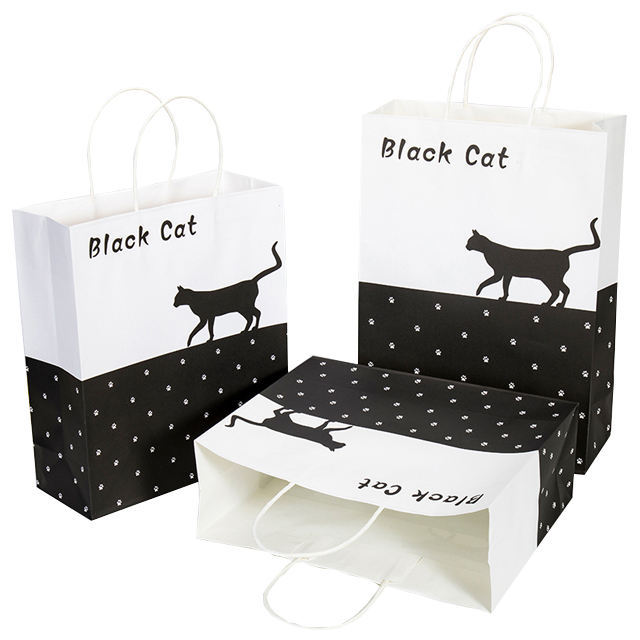 Customizable Design Packaging Bags Eco-friendly Gift Bags Shopping Paper Bags