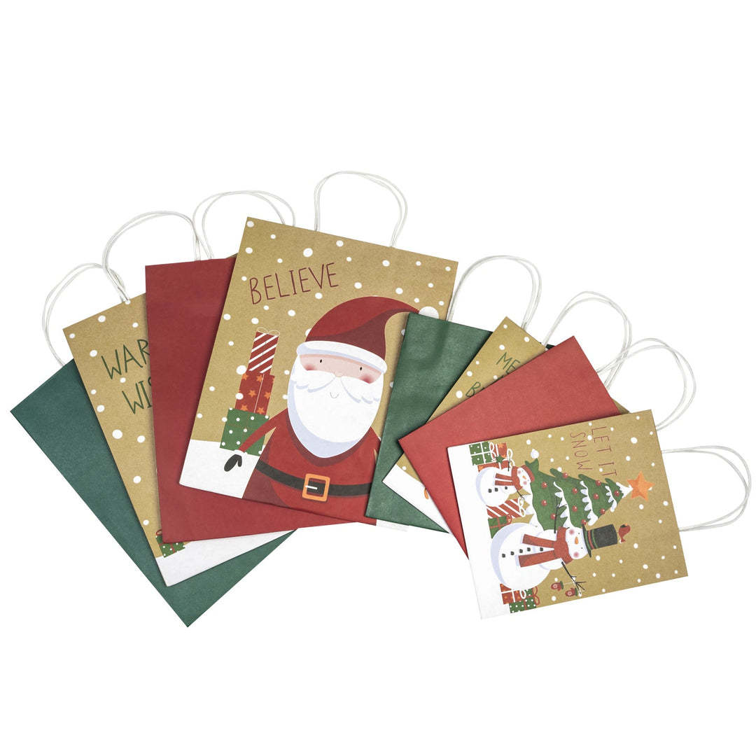 Customizable Design And Size Gift bags Christmas Gift Paper Bags