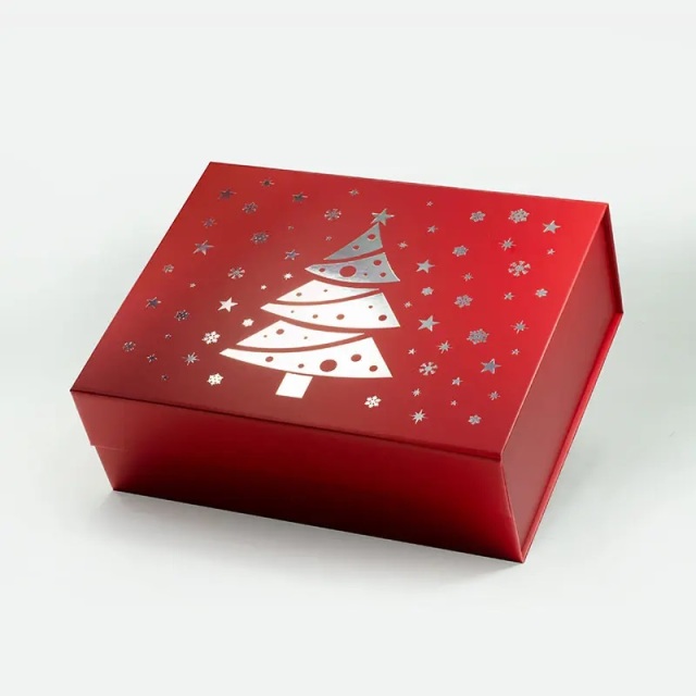 Custom Size Luxury Decoration Packaging Gift Box Christmas Printing Gift Folding Box For Present