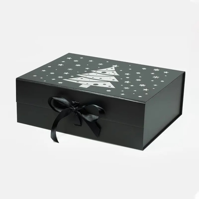 Custom Size Luxury Decoration Packaging Gift Box Christmas Printing Gift Folding Box For Present