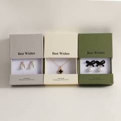Customizable Design Box Recyclable Packaging Box Ring Jewelry Drawer Box