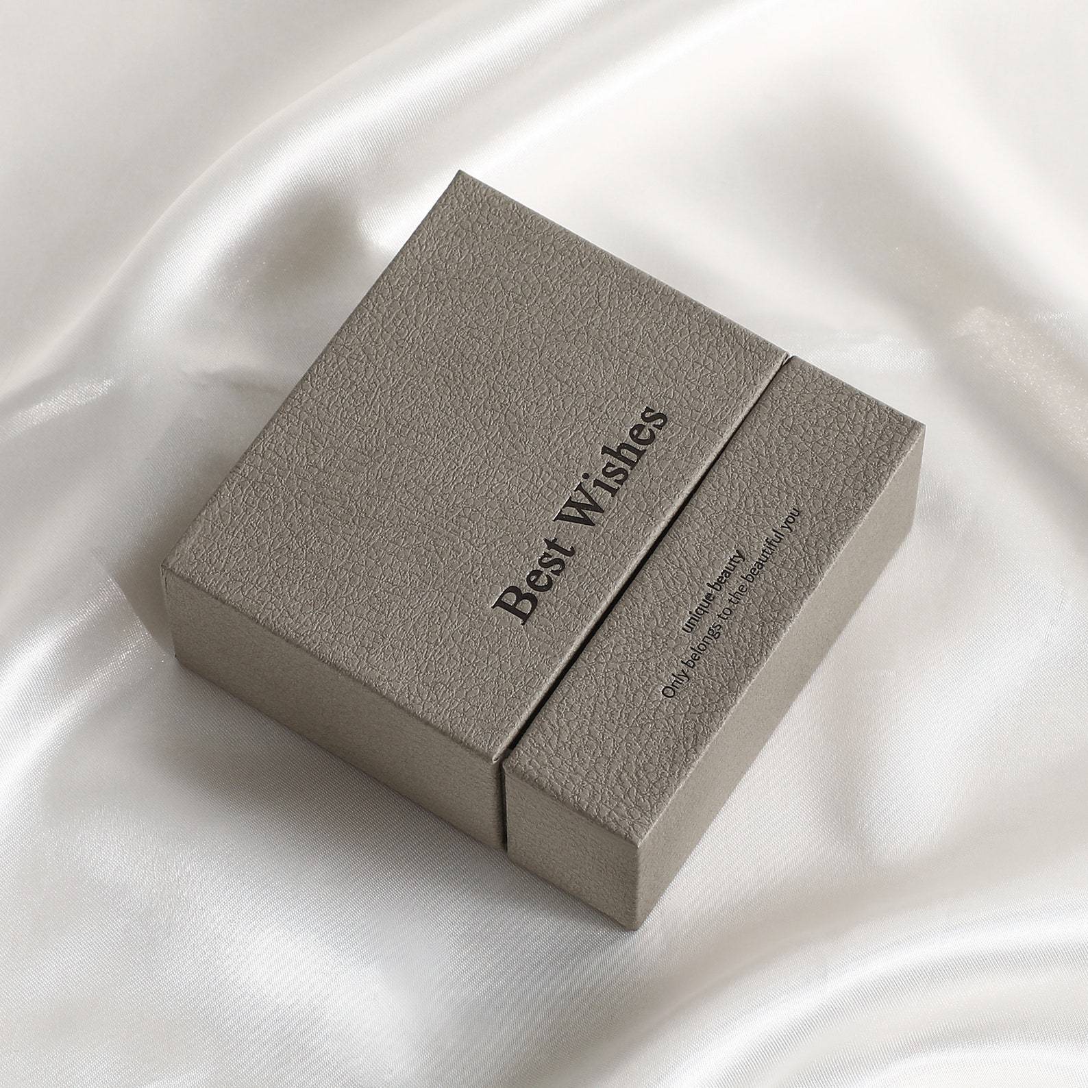 Customizable Design Box Recyclable Packaging Box Ring Jewelry Drawer Box