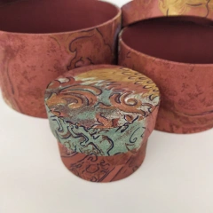 Custom Printing Tube Box Recycled Round Tube Kraft Paper Box Cardboard Tube Gift Boxes For Packing