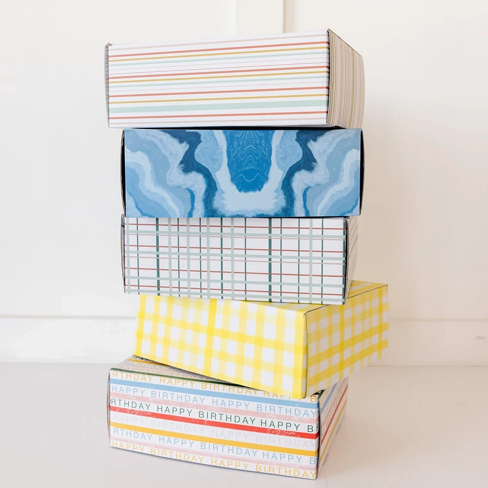 Wholesale Logo Packaging Box Yellow Corrugated Shipping Box Sunscreen Corrugated Box
