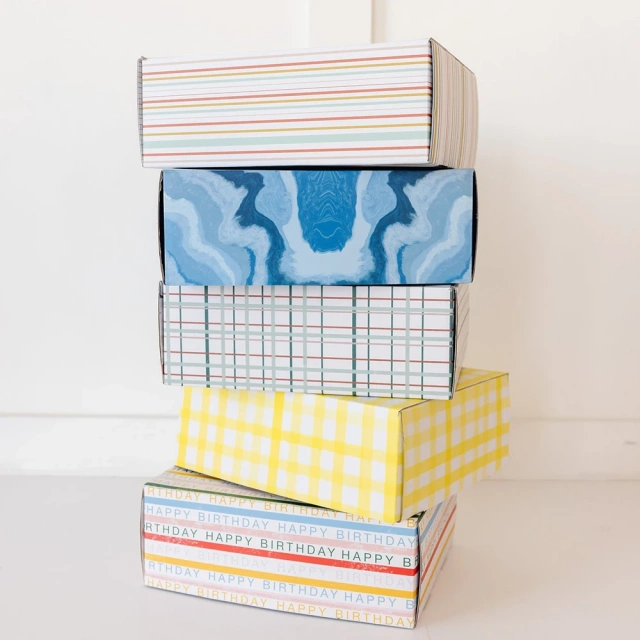 Wholesale Logo Packaging Box Yellow Corrugated Shipping Box Sunscreen ...