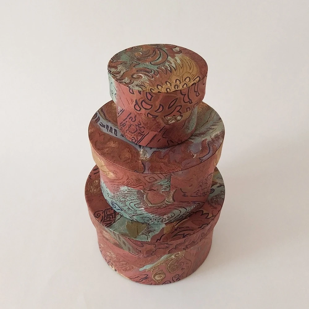 Custom Printing Tube Box Recycled Round Tube Kraft Paper Box Cardboard Tube Gift Boxes For Packing