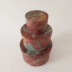 Custom Printing Tube Box Recycled Round Tube Kraft Paper Box Cardboard Tube Gift Boxes For Packing