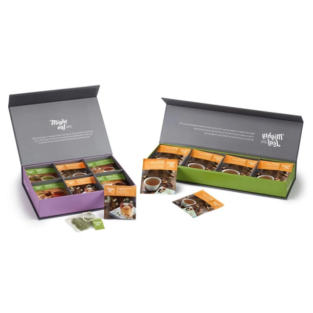 Wholesale Custom Logo Box Recyclable Luxury Printed Packaging Box Magnetic Gift Box For Tea