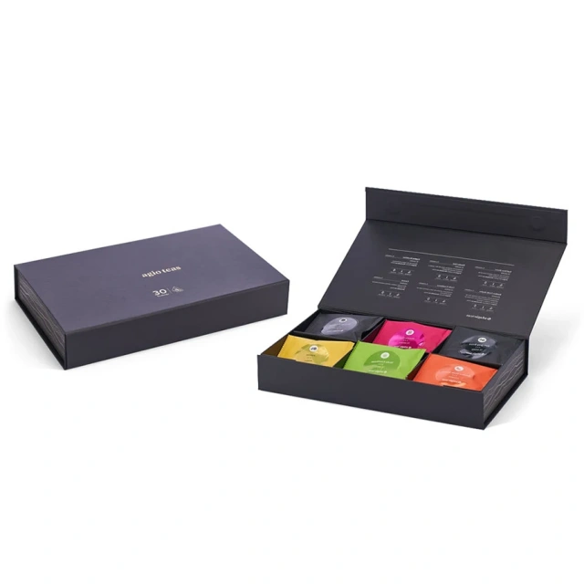Wholesale Custom Logo Box Recyclable Luxury Printed Packaging Box Magnetic Gift Box For Tea