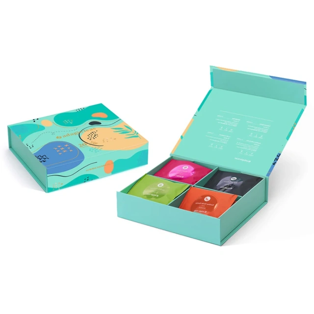 Wholesale Custom Logo Box Recyclable Luxury Printed Packaging Box Magnetic Gift Box For Tea