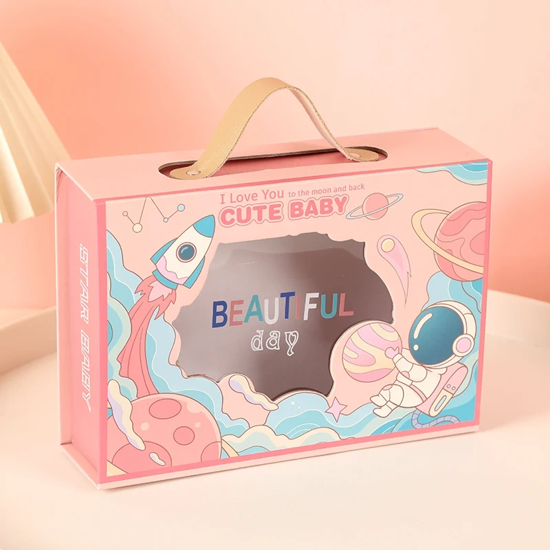 Wholesale Custom Logo Premium Luxury Cardboard Paper Gift Extension Children's toy Magnetic Packaging Box Customized Ribbon Art