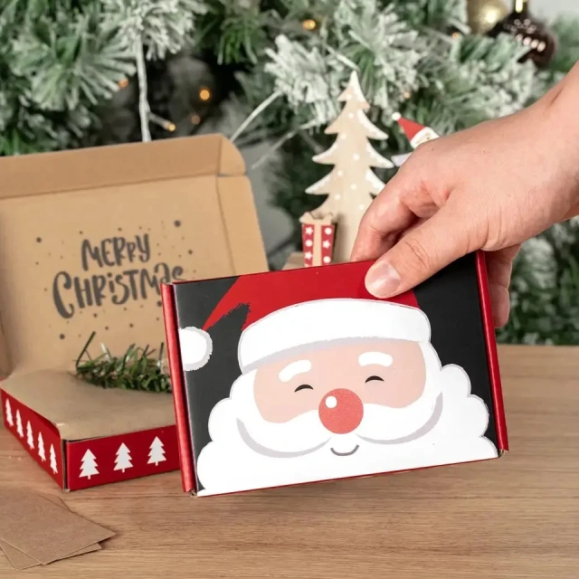 Wholesale Customized Festivals Thanksgiving Christmas Corrugated Cardboard Box Custom Printed Carton Mailer Box