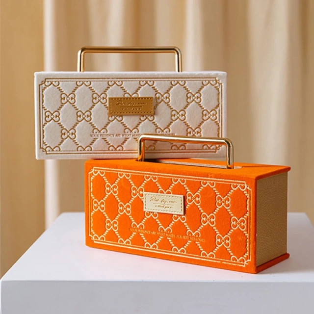 Luxury customized cardboard birthday flower perfume cosmetic jewelry gift packaging box with handle wedding favors