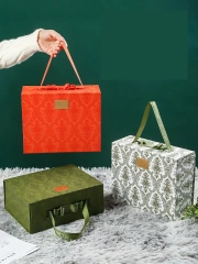 Luxury customized paper box gift packing makeup skincare jewelry cosmetic Magnetic Closure Foldable cardboard rigid hardbox
