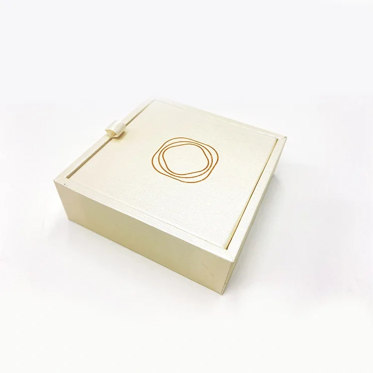 Custom Logo Jewelry Packaging Drawer Gift Box Pink Luxury jewellery Pull Out Storage Box