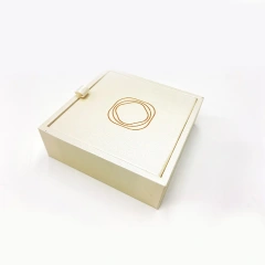 Custom Logo Jewelry Packaging Drawer Gift Box Pink Luxury jewellery Pull Out Storage Box
