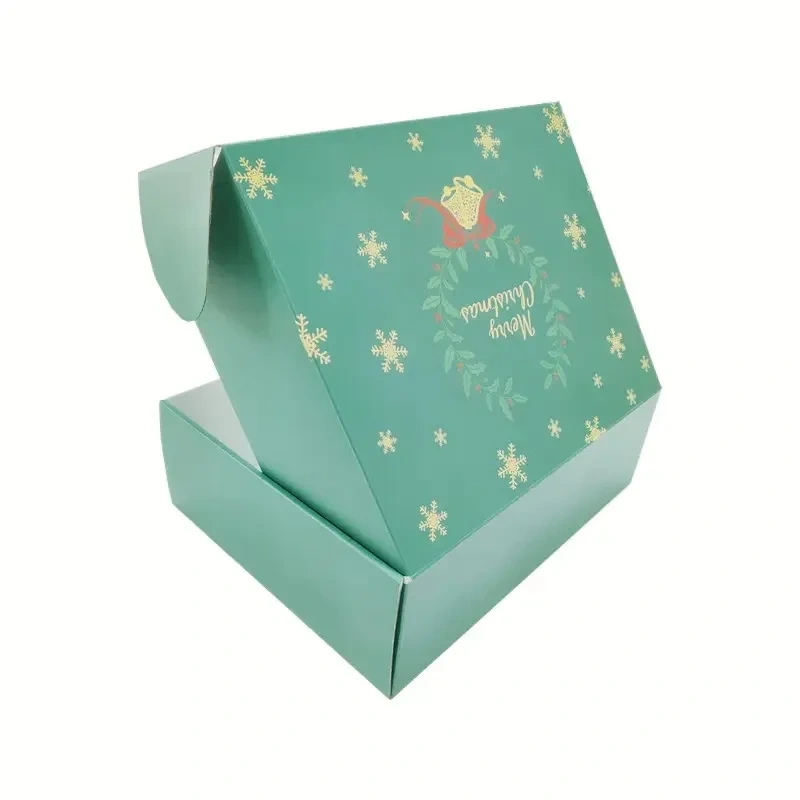 Wholesale Customized Festivals Thanksgiving Christmas Corrugated Cardboard Box Custom Printed Carton Mailer Box