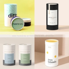 Biodegradable Lip Balm Lip Gloss Push Up Paper Tube for Premium Quality High Demanded