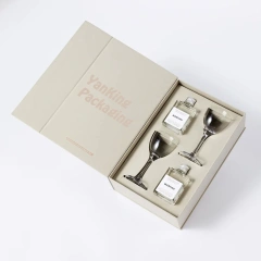 Luxury Custom Fashion Make Up Gift Magnet Box Cosmetic Perfume Packaging Boxes With Creative Design