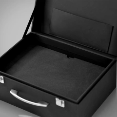 Luxury Custom Cosmetic Packaging Boxes Cardboard Paper Gift Box With Lock