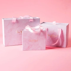 Eco-friendly Manufacturer Custom Logo Luxury Truffle Gift Packaging Rigid Paper Drawer Chocolate Box With Paper Bag