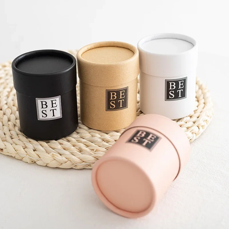 Custom Luxury Circle Flower Gift Box Single Rose Paper Packaging Tube Box For Flower Arrangement