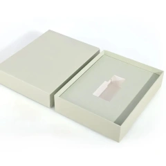 Manufacture Recyclable Handmade With Velvet Custom Drawer Box Packaging Luxury Perfume Box For Skincare