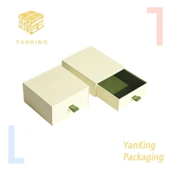 Manufacture Recyclable Handmade With Velvet Custom Drawer Box Packaging Luxury Perfume Box For Skincare
