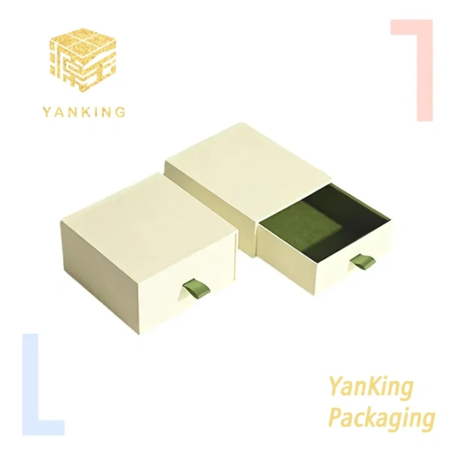 Manufacture Recyclable Handmade With Velvet Custom Drawer Box Packaging Luxury Perfume Box For Skincare