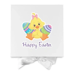 Customized Easter Holiday Packaging Box Folding Magnet Box Packaging Gift Boxes With Ribbon