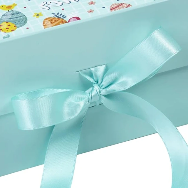 Wholesale Customized Easter Set Holiday Packaging Box Custom Folding Box Packaging Gift Boxes With Ribbon