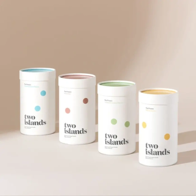 Custom Logo Biodegradable Kraft Round cylinder Paper Tube Compostable Underwear Tube Packaging