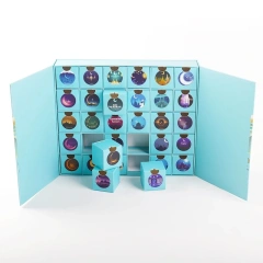 Custom Printing 30 Days Festive Season Gift Empty Luxury Calendar Advent Muslim Ramadan Packaging Paper Magnet Gift Box