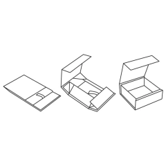Customized Easter Holiday Packaging Box Folding Magnet Box Packaging Gift Boxes With Ribbon