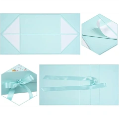 Wholesale Customized Easter Set Holiday Packaging Box Custom Folding Box Packaging Gift Boxes With Ribbon