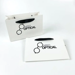 Simple-style Wholesale Customizable Color Logo Printing Paper Bag with Handle