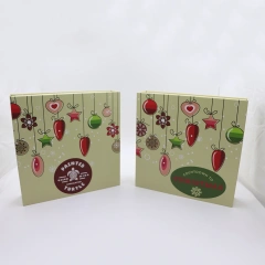 Customized Magazine Christmas Advent Calendar Box Paper Packaging Printing Luxury Mystery Gift Box with 25 Small  Box