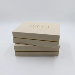 Custom Luxury High Quality Flannel Lid Base Perfume Box Matt Lamination Cosmetic Gift Packaging Paper Box Flannel Sponge Lining